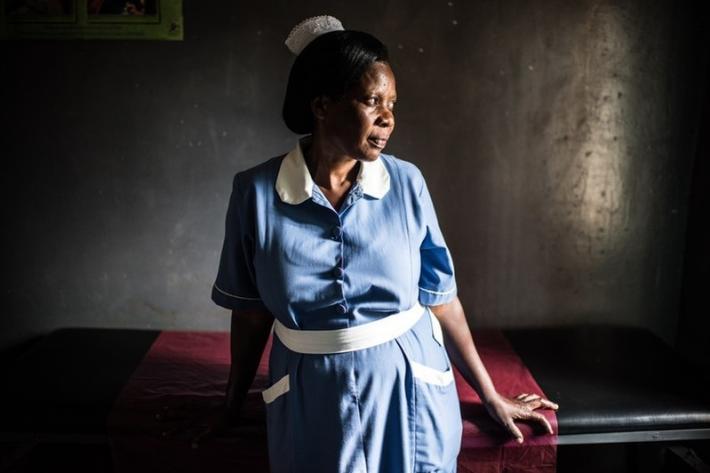 Helen Grace is one of the local midwives working with VODA. "Unsafe abortion is very prevalent. In a month you can get more than five cases. It is a big problem."