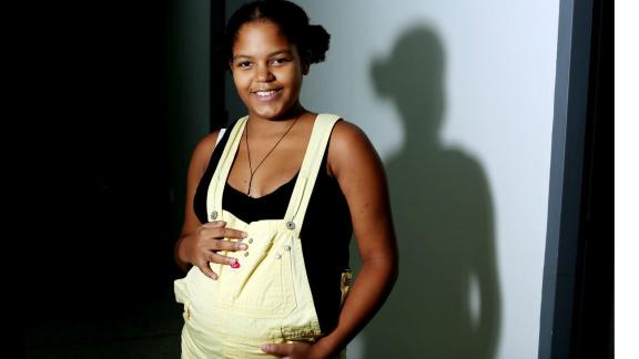 pregnant teenager