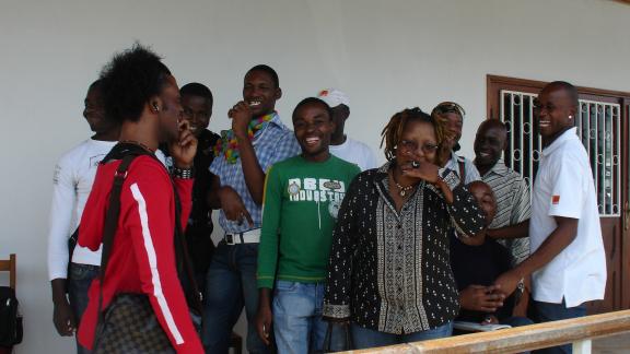 group of young people