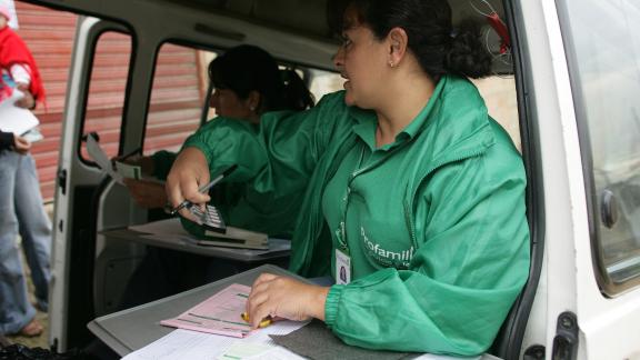 mobile clinic in Colombia