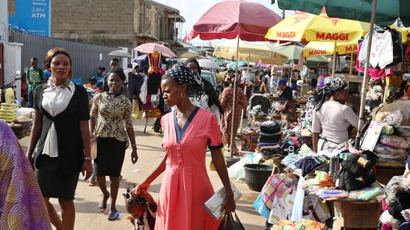 Nigerian marketplace