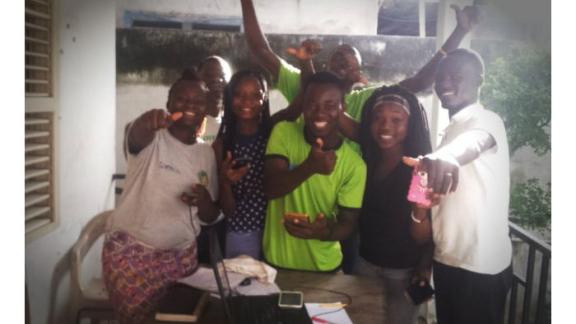 young people from MAJ Benin taking part to IPPF Twitter Chat 