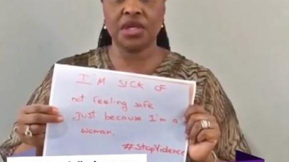 Artist and women's rights activist Yvonne Chaka Chaka