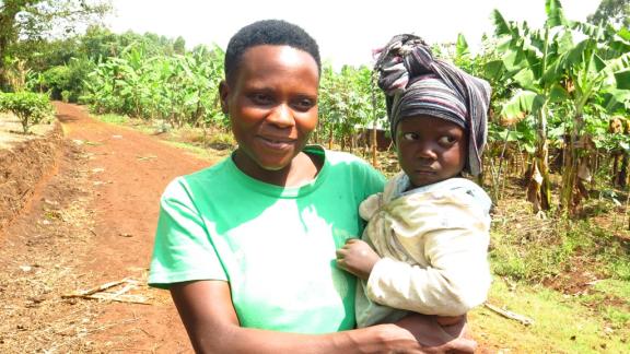 Grace can access to modern contraceptives thanks to IPPF's RHU.
