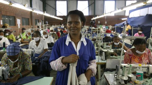 Ethiopia sewing factory 