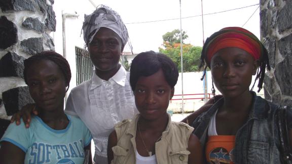young girls in Liberia credits: IPPF