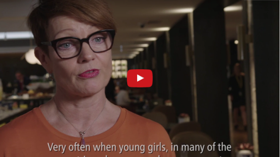 Ulla Muller at 2017 Family Planning Summit