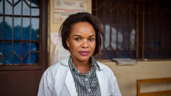 Kamayana Germaine, Clinic Manager at the ABUBEF clinic in Kirundo