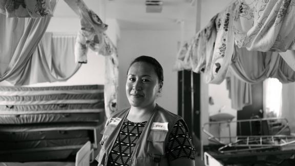 Katherine Mafi, TFHA at Eua Hospital.