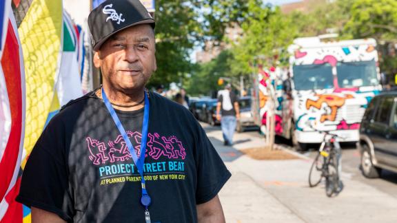 Eric Fairchild has worked at Planned Parenthood's Project Street Beat