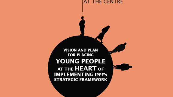 Young people at the centre - cover