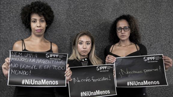 #NiUnaMenos campaign in Latin America