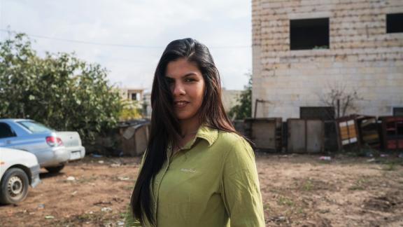 Amani is a 24 year old midwife and volunteer peer educator with the Palestinian Family Planning and Protection Agency.
