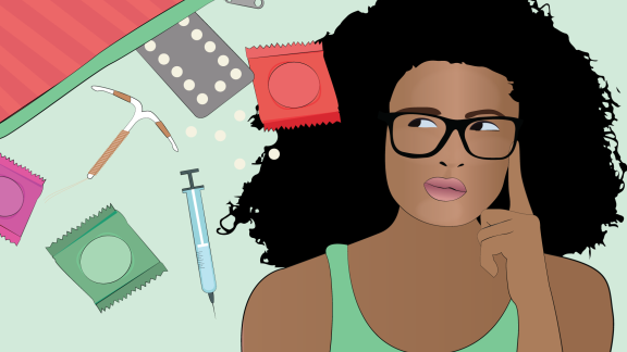 Girl and contraception