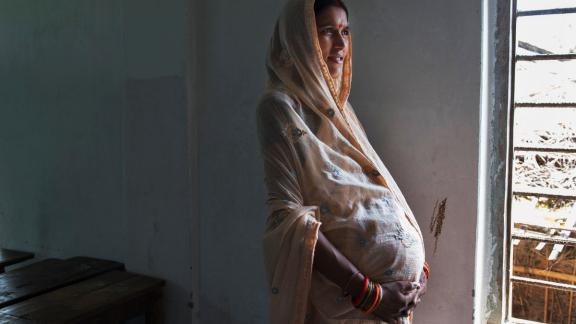 pregnant woman