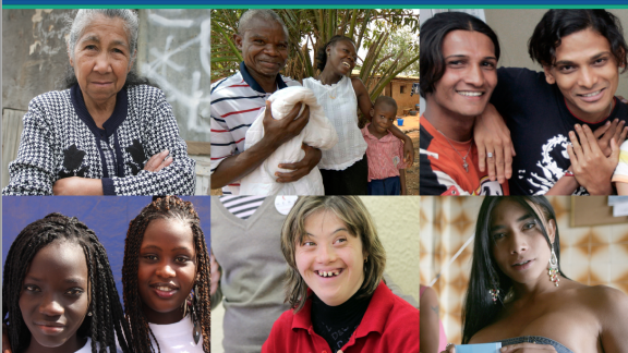 front cover of publication featuring diverse people