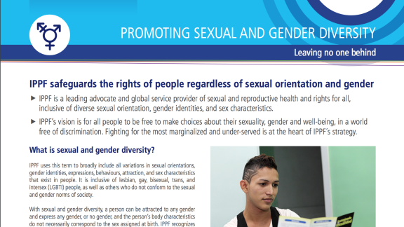 Capability Statement: Promoting Sexual & Gender Diversity 