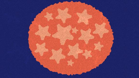 Genital warts illustration 