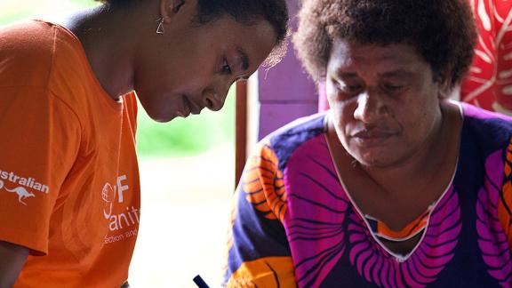Humanitarian response team, Fiji.