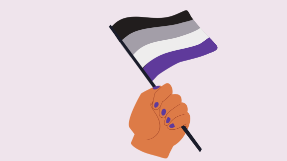 Asexual pride flag