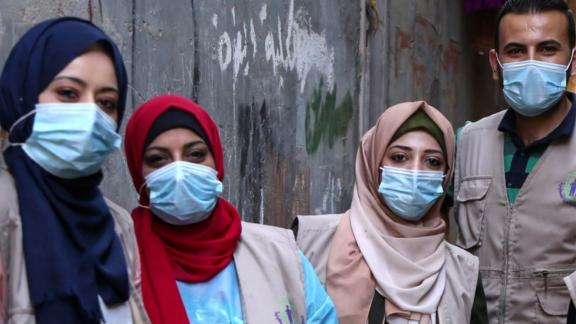 A group of healthcare workers