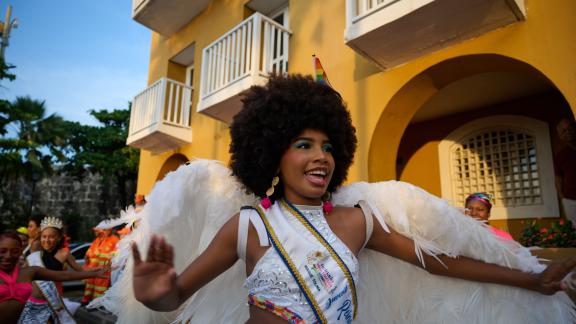 Diversity and inclusion celebration march, Cartagena, Colombia 