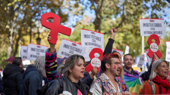 HIV and AIDS March