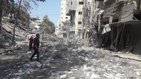 Gaza destruction