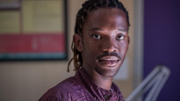 Joseph is HIV positive and receives treatment from BOFWA