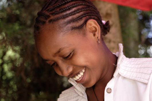 Smiling woman , Ethiopia