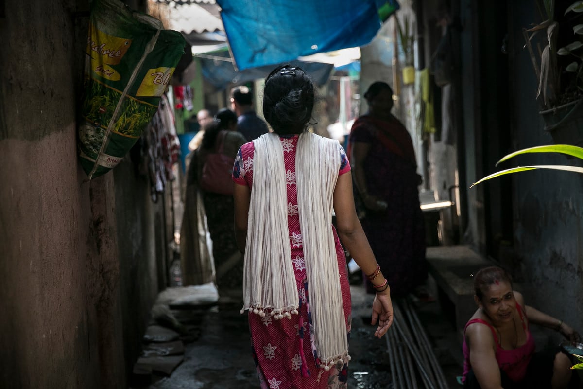 Diti*, a sex worker, in India