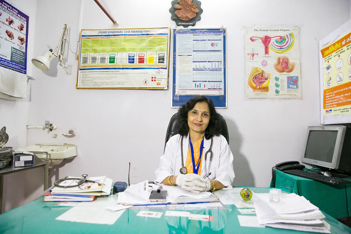 Mala, medical officer, India